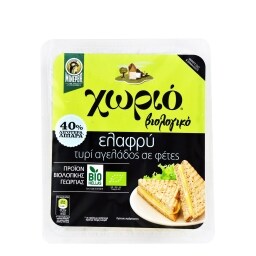 ΧΩΡΙΟ | Τυρί Μαλακό Βιολογικό Ελαφρύ Φέτες 140gr