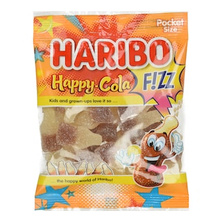 HARIBO | Καραμέλες Ζελίνια Happy Cola Fizz 100g