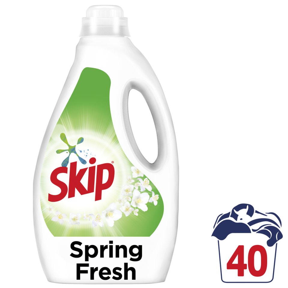 Υγρό Πλυντηρίου Ρούχων Spring Fresh 40 Μεζούρες