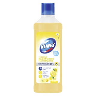 KLINEX | ΥΓΡΟ ΓΕΝΙΚΟΥ ΚΑΘΑΡΙΣΜΟΥ LEMON 1 LT