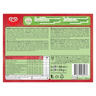 ALGIDA | Παγωτό Spiderman 6x35g