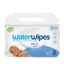 Μωρομάντηλα WaterWipes Οικολογικά 3x48 Τεμάχια