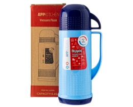 - | VACUUM PLASTIC FLASK 450ML COLORED 1PCS