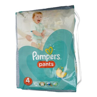 PAMPERS | Πάνες Βρακάκι Μωρού Pants Νο4 9-14kg 30 Τεμάχια