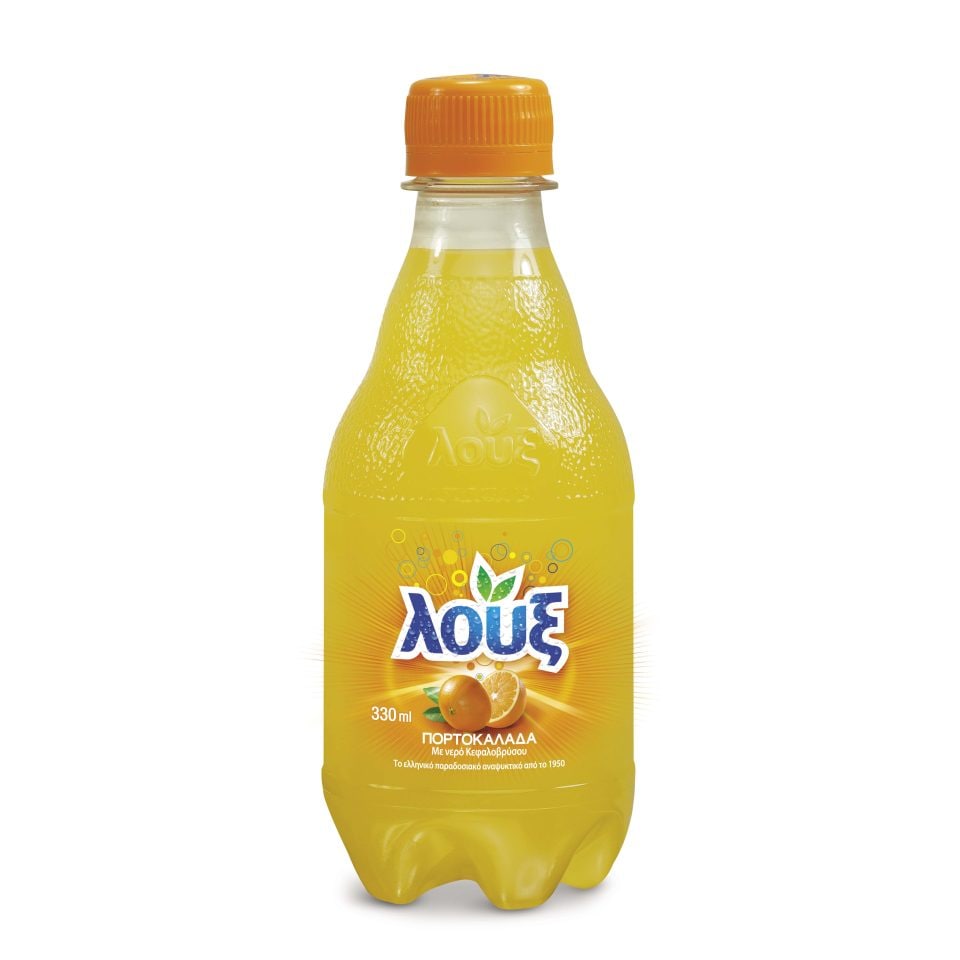 ΛΟΥΞ Αναψυκτικό Πορτοκαλάδα Φιάλη 330ml