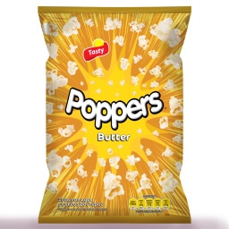 POPPERS | Ποπ Κόρν με Βούτυρο  86 gr