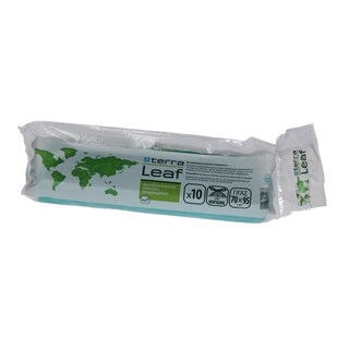 TERRA LEAF | Σακούλες Απορριμάτων Διασπώμενες 70x95cm 10 Τεμάχια