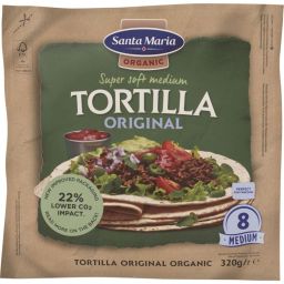 SANTA MARIA | Πίτες Tortillas Μεσαίες 320g