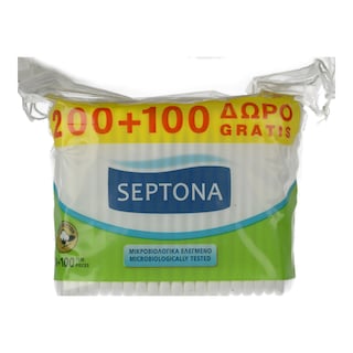 SEPTONA | Μπατονέτες  200+100 Τεμάχια Δώρο