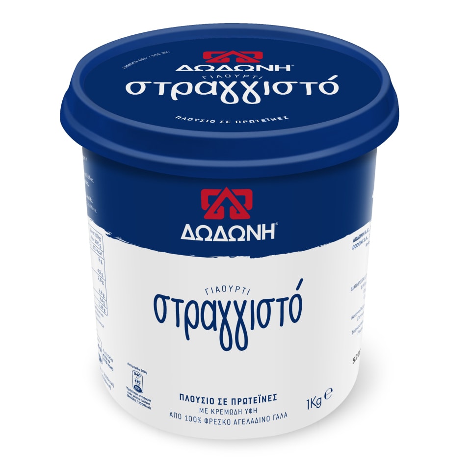 ΔΩΔΩΝΗ Γιαούρτι Στραγγιστό 8% Λιπαρά 1kg
