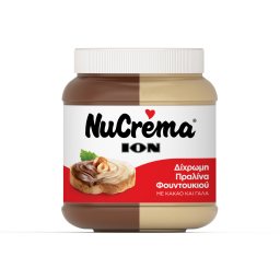 NUCREMA | Πραλίνα Δίχρωμη 380g