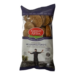 ΚΡΗΤΩΝ ΑΡΤΟΣ | Κουλουρίτσες Λιναρόσπορο 400g 1+1 Δώρο