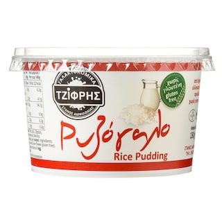 ΤΖΙΦΡΗΣ | ΕΠΙΔΟΣΠΙΟ ΓΛΥΚΙΣΜΑ ΡΥΖΟΓΑΛΟ 160GR