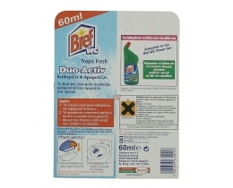 BREF | DUO ACTIVE | ΥΓΡO ΒLOCK WC ΑΝΘΗ ΠΟΡΤΟΚΑΛΙ 2 X 30 ML