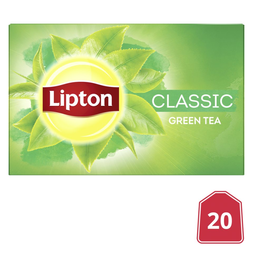LIPTON Τσάι Πράσινο Κλασικό 20x1.30g