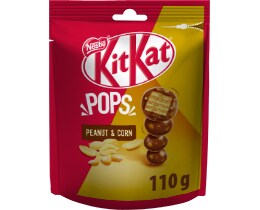 KITKAT | Γκοφρετάκια Pops Σοκολάτα Γάλακτος Φιστίκι Καλαμπόκι 110g