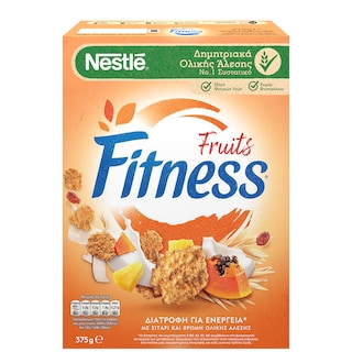 FITNESS | Δημητριακά Ολικής Άλεσης Με Φρούτα 375gr