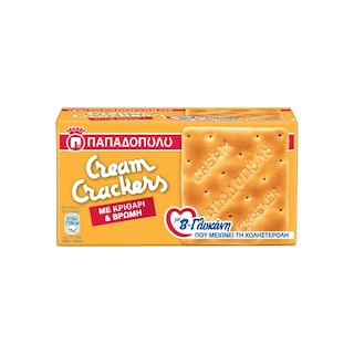 ΠΑΠΑΔΟΠΟΥΛΟΥ | Crackers Barley & Oat Beta Glucan 185g