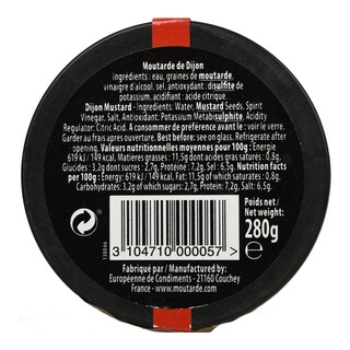 BORNIER | Μουστάρδα Dijon 280g