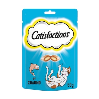 Snack Γάτας Σολομός 60g