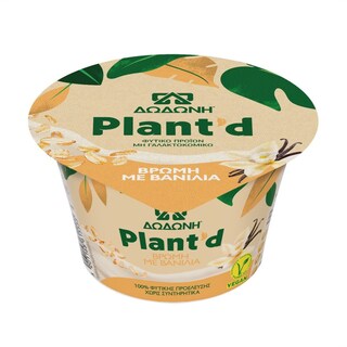 ΔΩΔΩΝΗ | Φυτικό Επιδόρπιο Plant'd Βρώμη με Βανίλια 150g