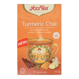 YOGI TEA | Αφέψημα Κουρκουμά Βοτάνων & Μπαχαρικών 34g