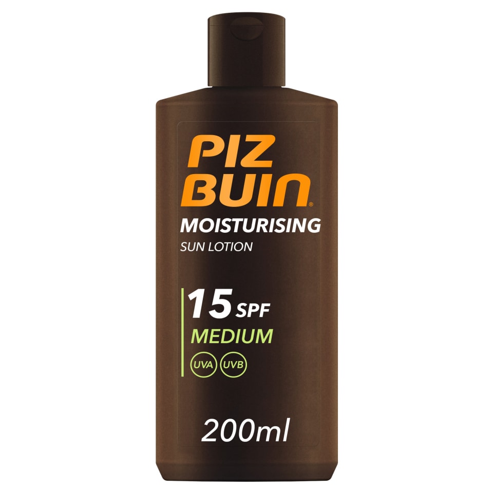 PIZ BUIN Αντηλιακή Λοσιόν Moisturising SPF15 200ml