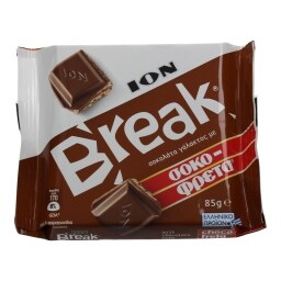 ΙΟΝ | BREAK | ΣΟΚΟΛΑΤΑ ΜΕ ΣΟΚΟΦΡΕΤΑ 85 GR