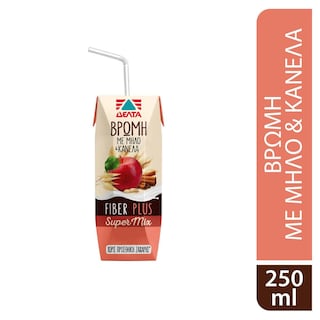 ΔΕΛΤΑ | Ρόφημα Βρώμη Μήλο Κανέλα 250ml