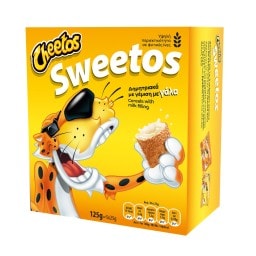 CHEETOS | Σνακ Δημητριακών Sweetos Γάλα 5x25g