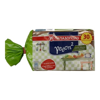 ΠΑΠΑΔΟΠΟΥΛΟΥ | TOAST BREAD WHEAT & RYE 350 GR 350G 0.30E CHEAPER