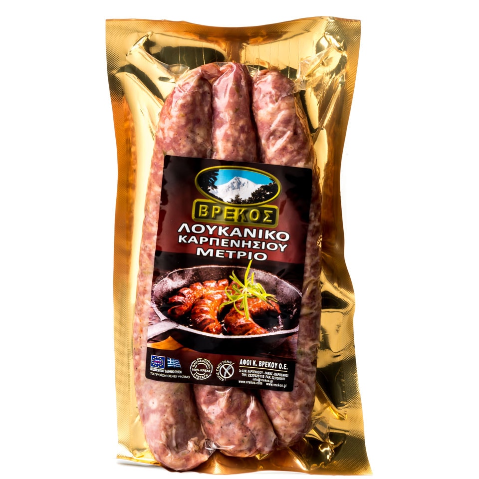 Λουκάνικο Καρπενησίου Μέτριο 450gr