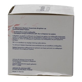 JOHNSON | ΚΡΕΜΑ ΠΡΟΣΩΠΟΥ RADIANCE ΕΝΥΔΑΤΙΚΗ ΗΜΕΡΑΣ SPF15 50 ML