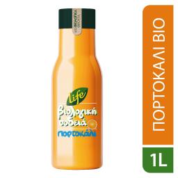 LIFE | Φυσικός Χυμός Πορτοκάλι Bio Βιολογική Σοδειά 1lt