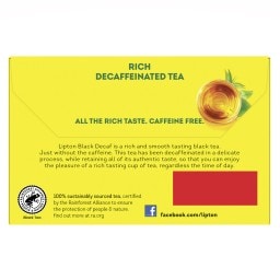 LIPTON | Τσάι Μαύρο Decaf 20x1.8g