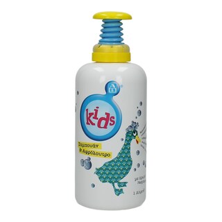 ΑΒ KIDS | ΠΑΙΔΙΚΟ ΣΑΜΠΟΥΑΝ ΚΑΙ ΑΦΡΟΛΟΥΤΡΟ RASPBERRY 1.000 ML