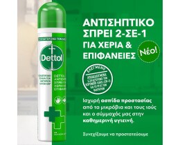 DETTOL | Αντισηπτικό Spray Χεριών και Επιφανειών 90ml