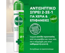 DETTOL | Αντισηπτικό Spray Χεριών και Επιφανειών 90ml