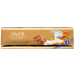 LINDT | Σοκολάτα Γάλακτος Αμύγδαλο 300gr