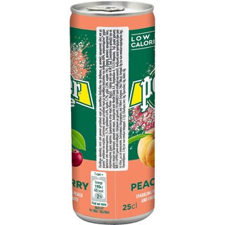 PERRIER | PERRIER&JUICE PEACH/CHER CAN . 250M
