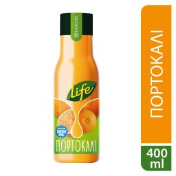 LIFE | Φυσικός Χυμός Πορτοκάλι 400ml