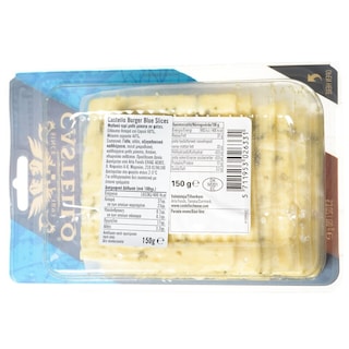 CASTELLO | Τυρί Burger Μπλέ Δανίας Φέτες 150g