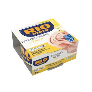 RIO MARE | Τόνος Γευστικές Νότες Λεμόνι 120g