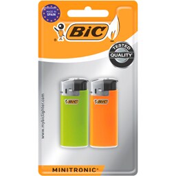 BIC | ΑΝΑΠΤΗΡΑΣ MINI ELECTRONIC 2 ΤΕΜ