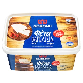 ΔΩΔΩΝΗ | Feta Cheese PDO Barrel Aged in Brine 400g
