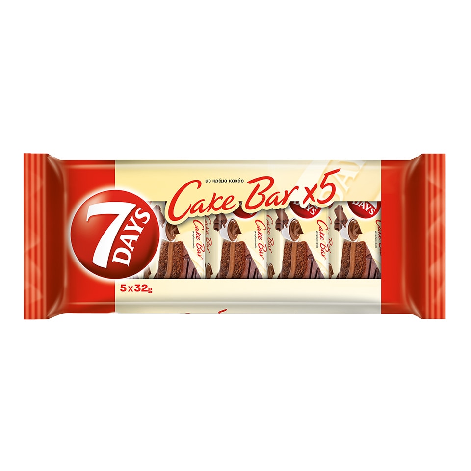 7DAYS Cake Bar Κακάο 5x32g