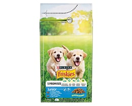 FRISKIES | Σκυλοτροφή Junior Κοτόπουλο Λαχανικά 1.5kg