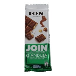 ΙΟΝ | JOIN | ΣΟΚΟΛΑΤΑ ΜΕ GIANDUJA ΚΑΙ ΦΟΥΝΤΟΥΚΙΑ 85 GR