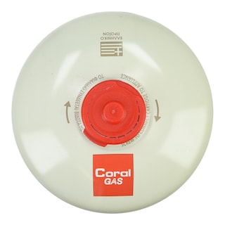 CORAL GAS | Φιαλίδιο Βουτανίου Βιδωτό Γη Μπεζ 500g 1 Τεμάχιο