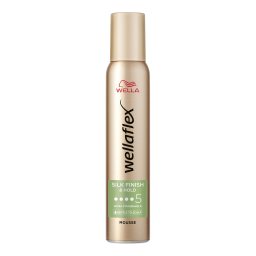 WELLAFLEX | Αφρός Μαλλιών Silk Finish & Hold Πολύ Δυνατό 200ml